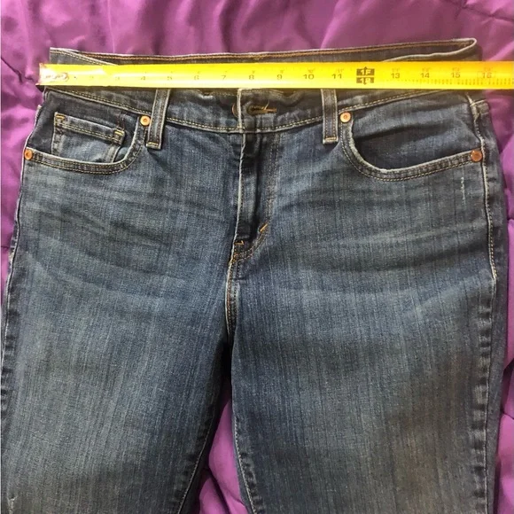 Levi's Boot Cut 515 Jeans Womens Size 8 S/C Denim Distressed Blue. - Picture 2 of 8